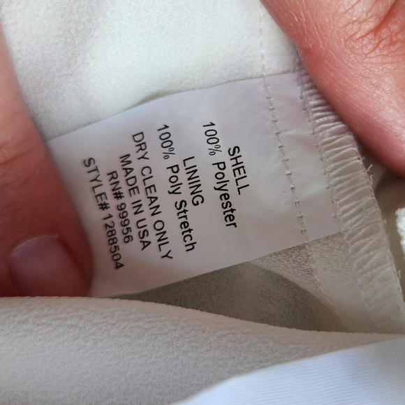 Shoshanna Lace Sheath Dress White Sz 8 - Picture 14 of 17